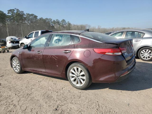 Image 2 of 2017 KIA OPTIMA EX 2017 with VIN 5XXGU4L31HG157997