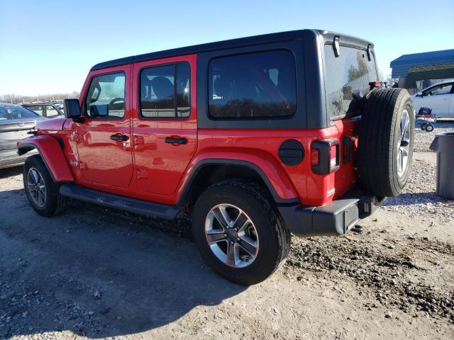 Image 2 of 2020 JEEP WRANGLER UNLIMITED SAHARA 2020 with VIN 1C4HJXEN2LW113852