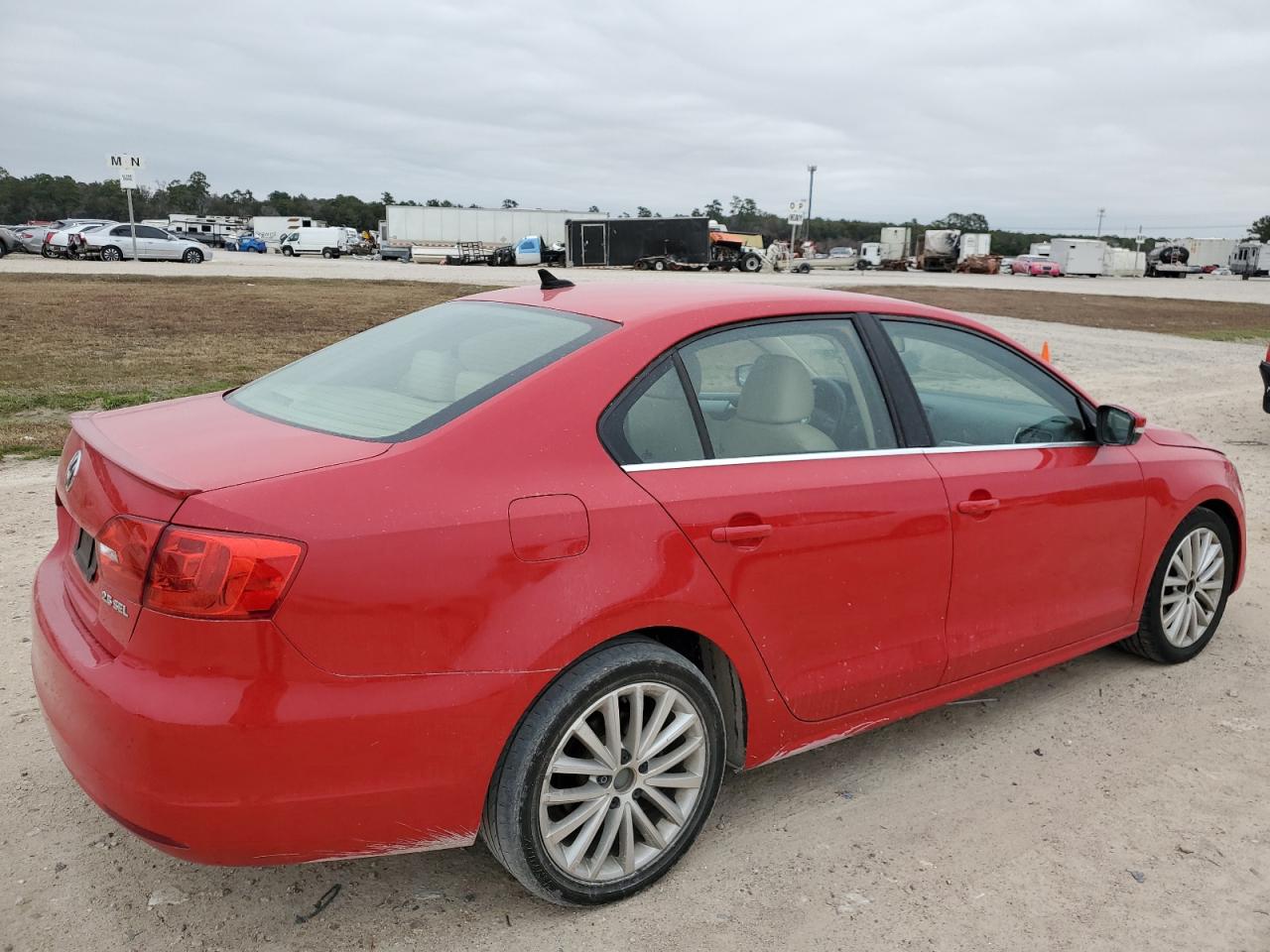 Image 3 of 2011 VOLKSWAGEN JETTA SEL 2011 with VIN 3VWLX7AJ3BM378125