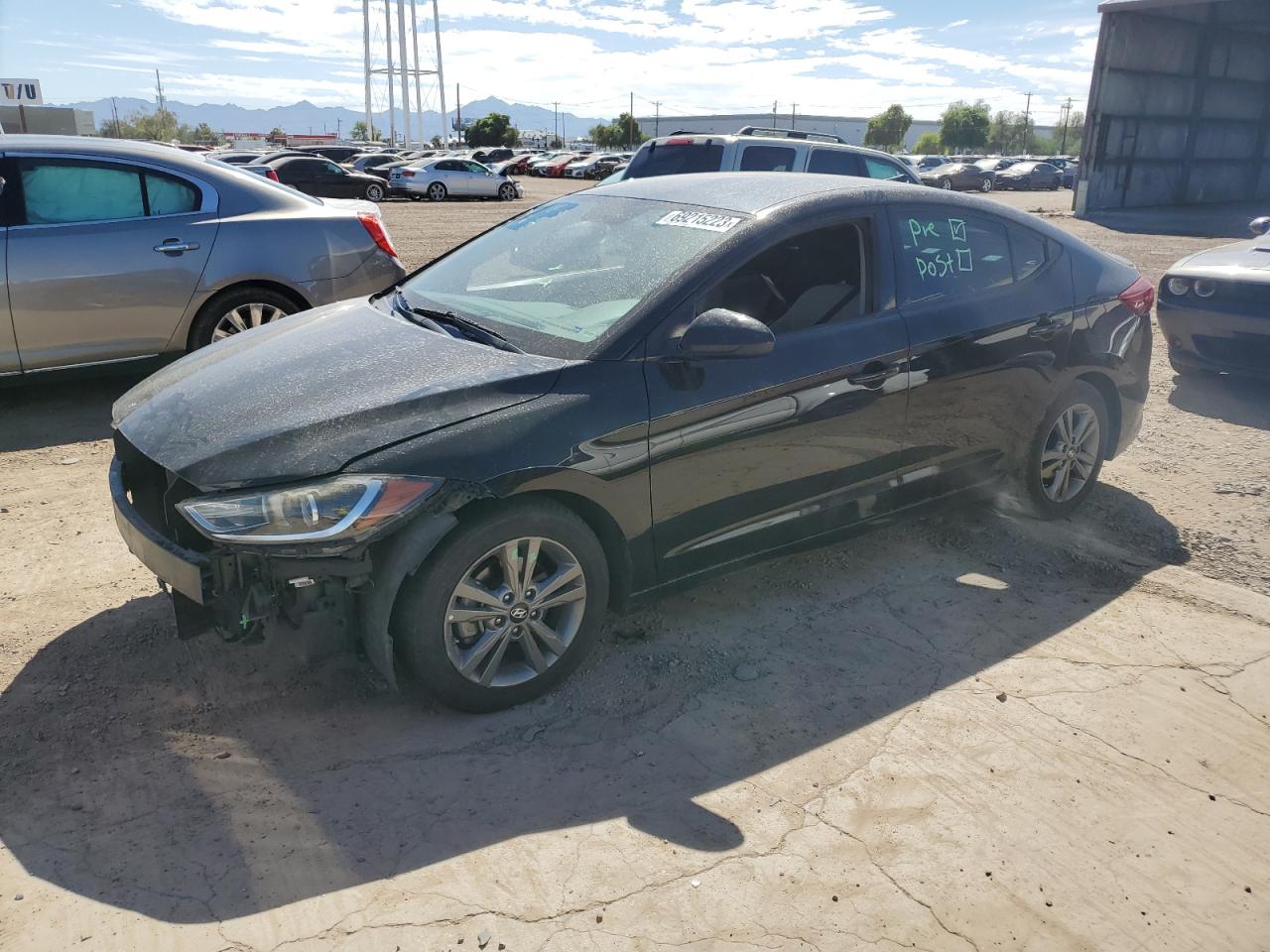 Image 1 of 2018 HYUNDAI ELANTRA SEL 2018 with VIN 5NPD84LF6JH258982