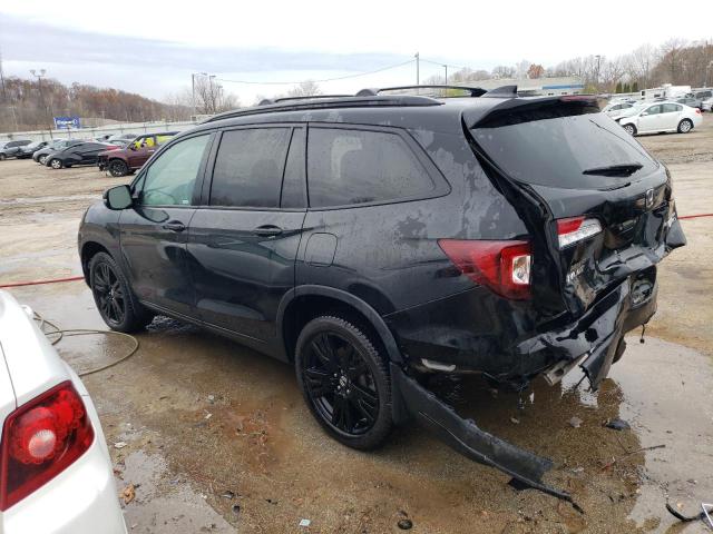 Image 2 of 2020 HONDA PILOT BLACK 2020 with VIN 5FNYF6H70LB002472