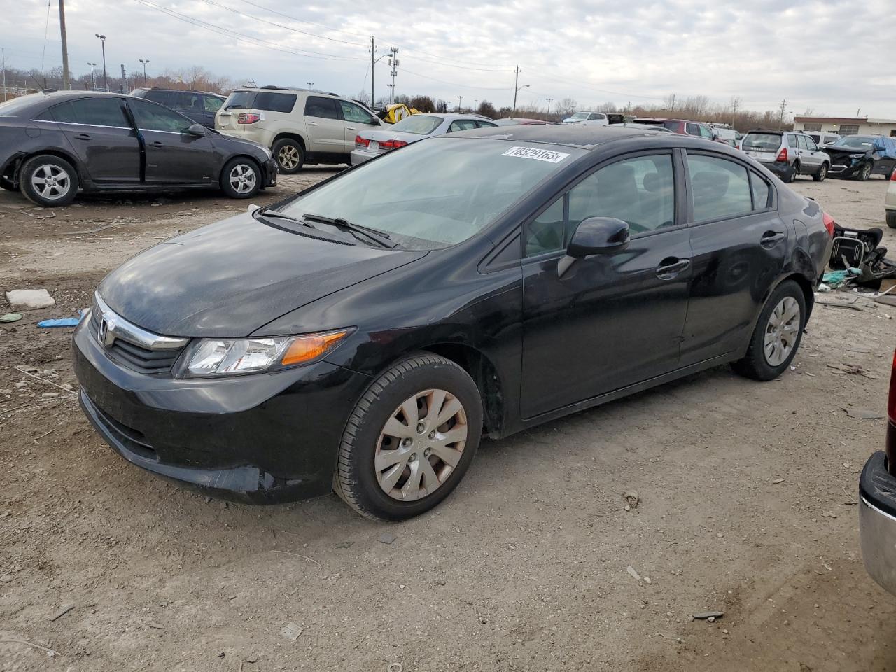Obraz 1 z 2012 HONDA CIVIC LX 2012 z VIN 2HGFB2F50CH608945