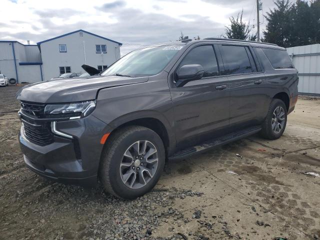 Image 1 of 2021 CHEVROLET SUBURBAN K1500 LT 2021 with VIN 1GNSKCKDXMR258300