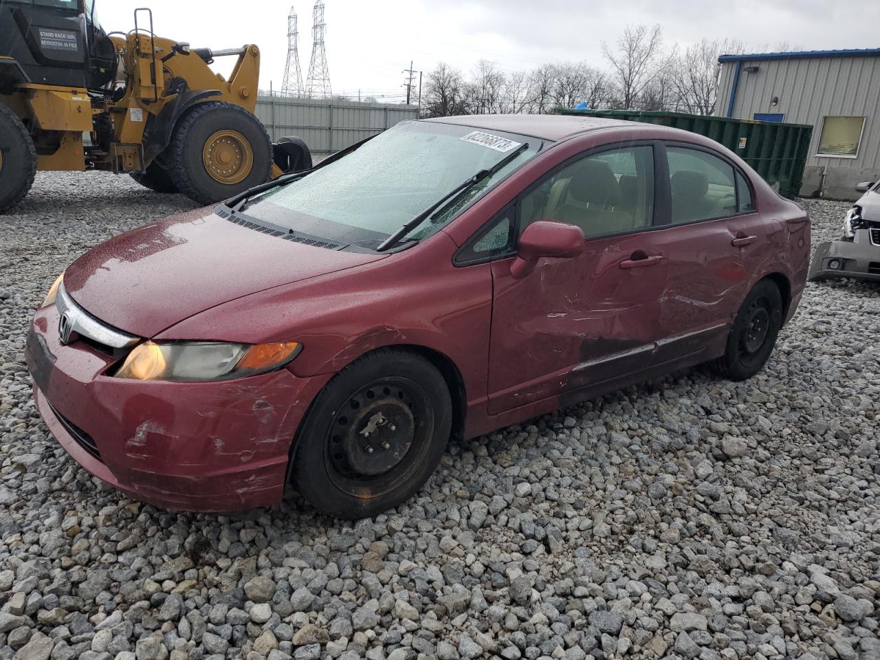 Image 1 of 2007 HONDA CIVIC LX 2007 with VIN 1HGFA16577L004718