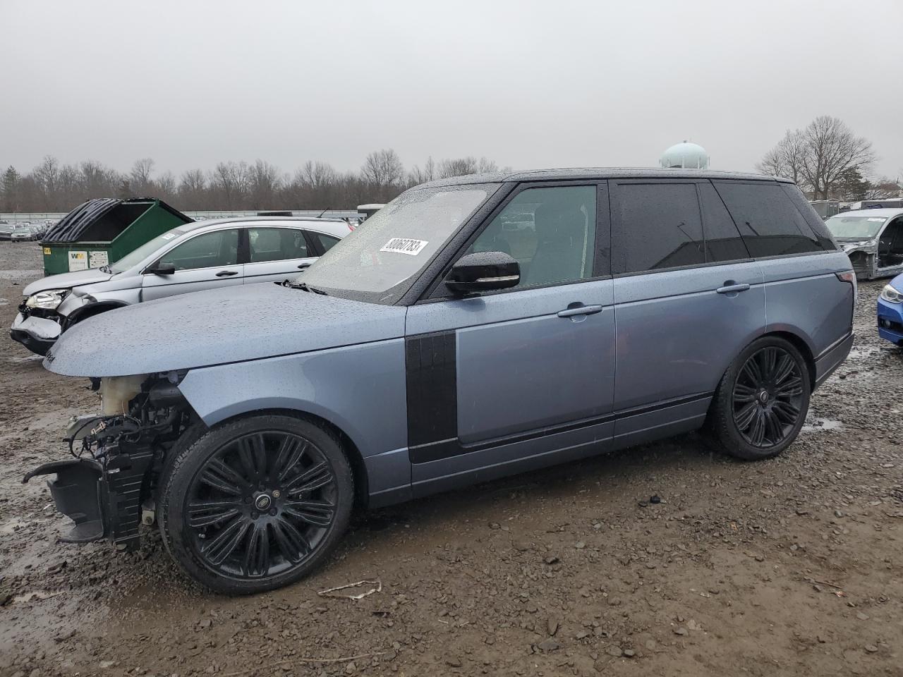 Image 1 of 2020 LAND ROVER RANGE ROVER P525 HSE 2020 with VIN SALGS2SE4LA577912