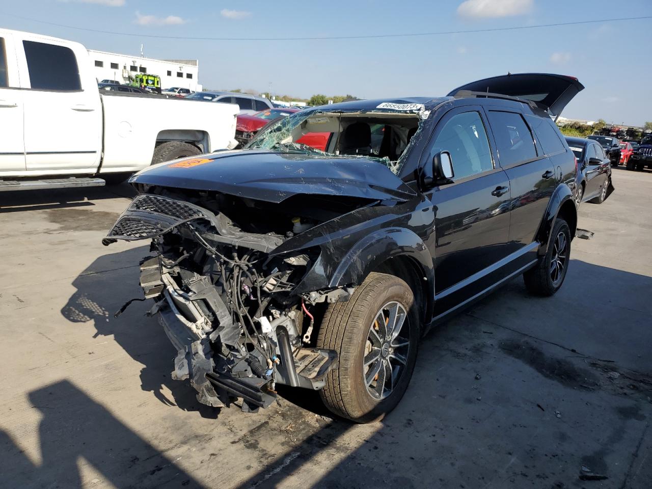 Image 1 of 2018 DODGE JOURNEY SE 2018 with VIN 3C4PDCAB6JT528134