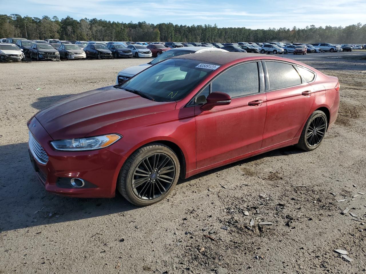 Изображение 1 2016 FORD FUSION SE 2016 с VIN 3FA6P0HD2GR356303