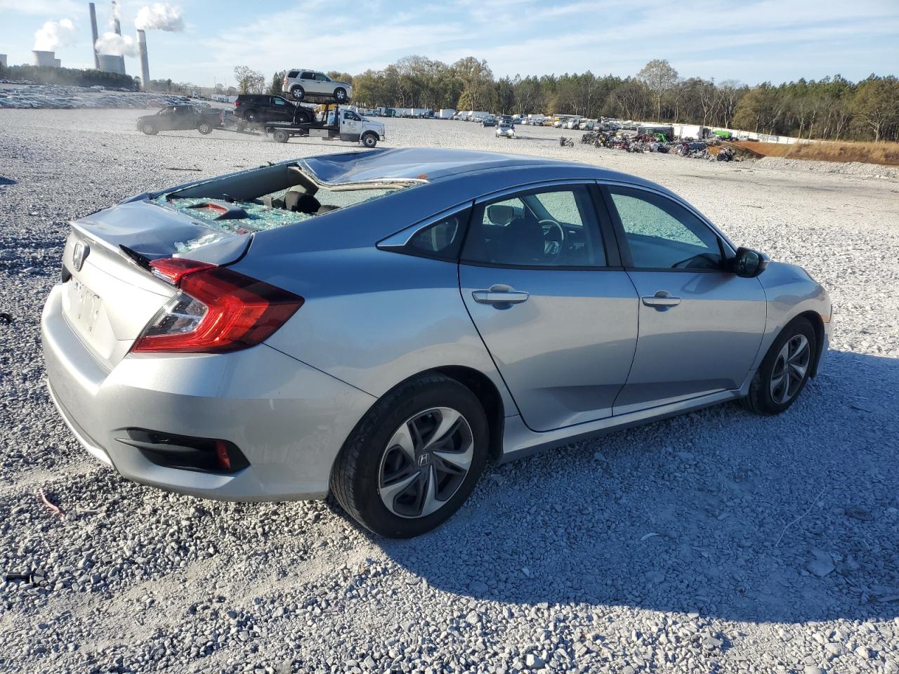 Image 3 of 2020 HONDA CIVIC LX 2020 with VIN 19XFC2F61LE018933