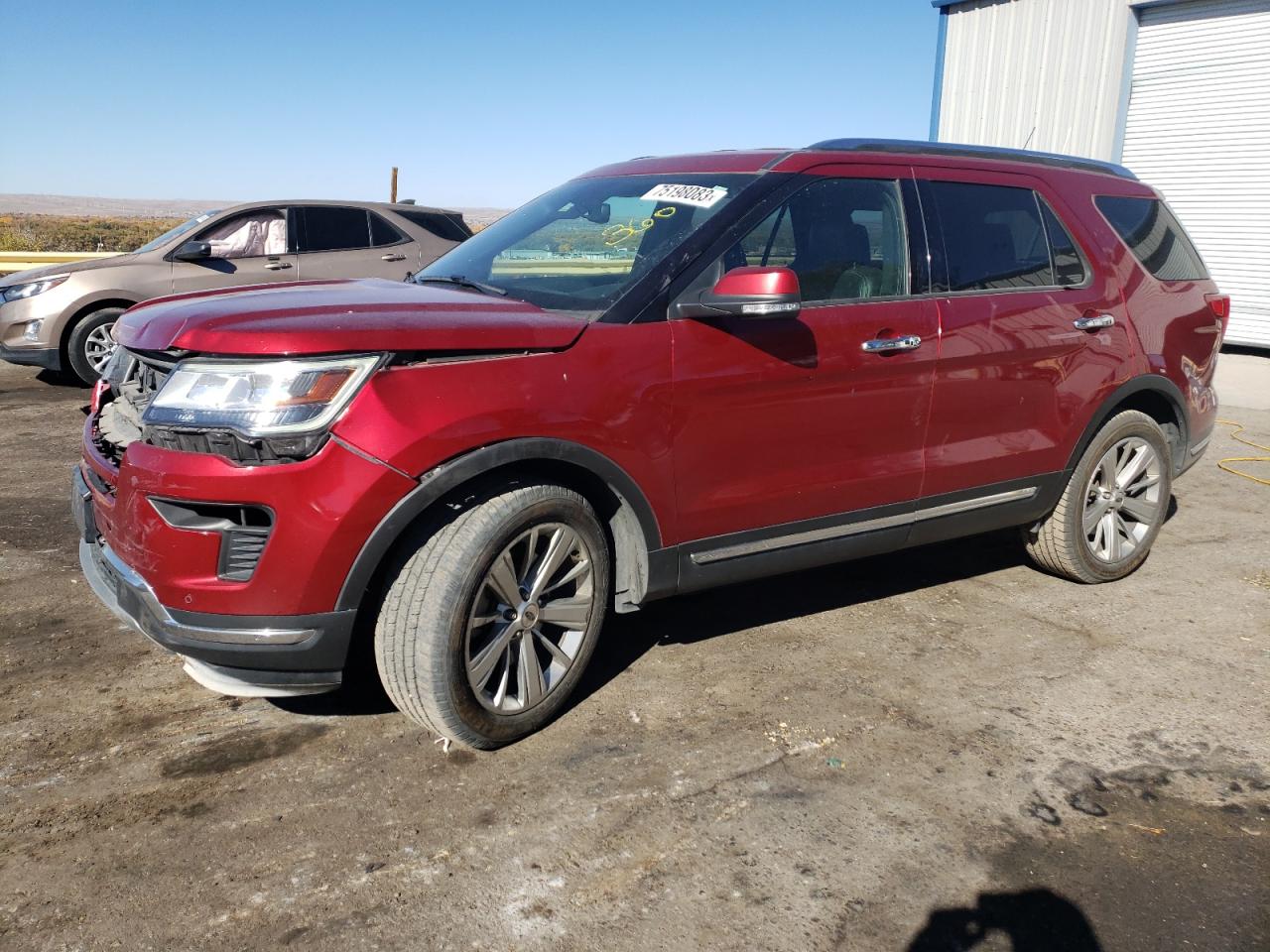 Image 1 of 2019 FORD EXPLORER LIMITED 2019 with VIN 1FM5K8F87KGA63758