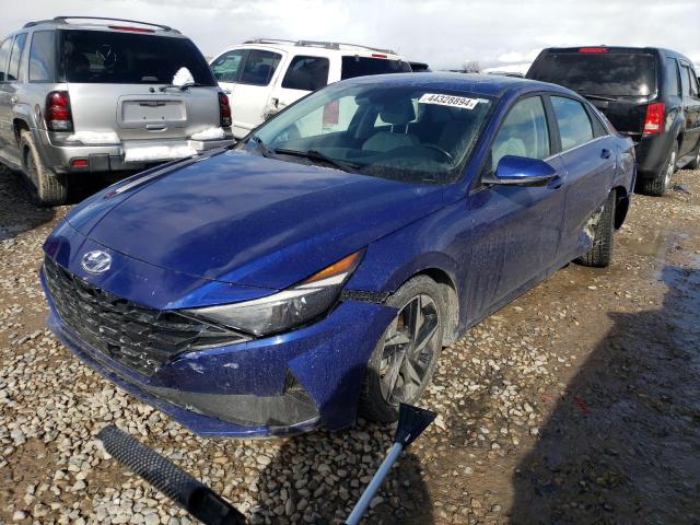 Image 1 of 2021 HYUNDAI ELANTRA LIMITED 2021 with VIN KMHLN4AJ0MU011345