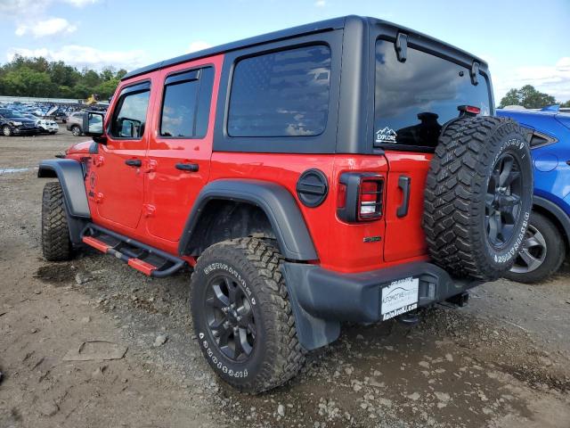 Изображение 2 2022 JEEP WRANGLER UNLIMITED SPORT 2022 с VIN 1C4HJXDM4NW244969