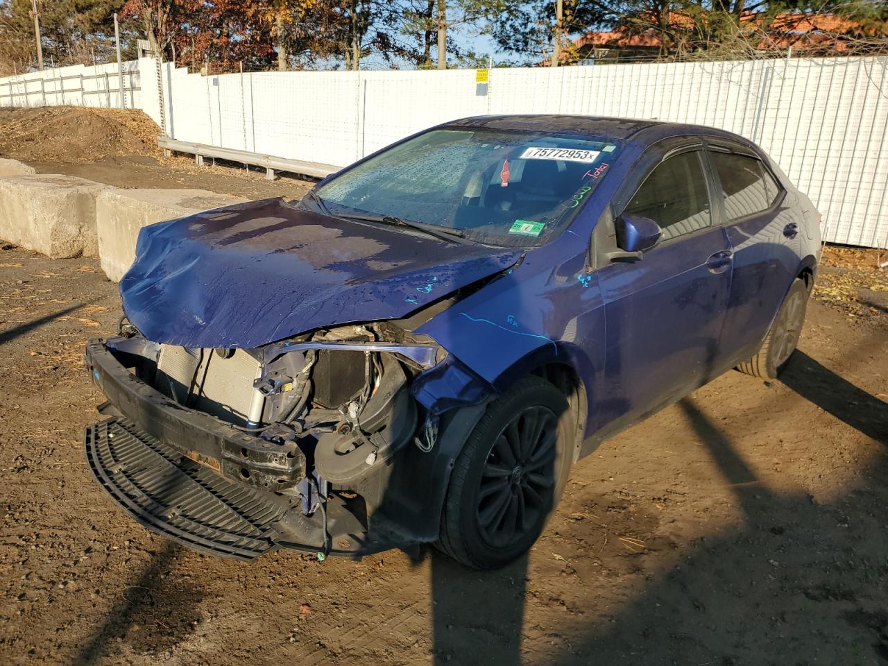Image 1 of 2014 TOYOTA COROLLA L 2014 with VIN 2T1BURHE7EC117721