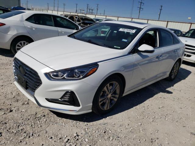 Image 1 of 2018 HYUNDAI SONATA SPORT 2018 with VIN 5NPE34AF4JH688614