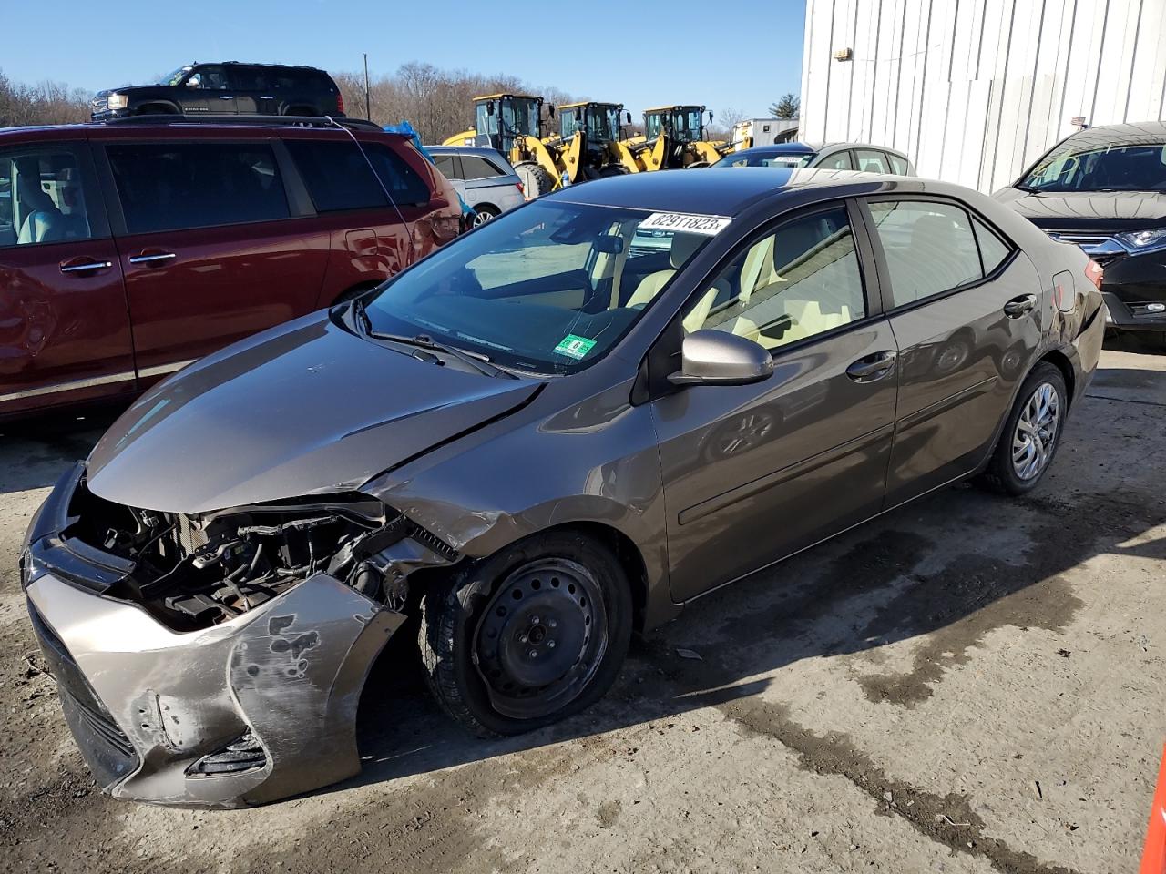 Изображение 1 2018 TOYOTA COROLLA L 2018 с VIN 2T1BURHE7JC121441
