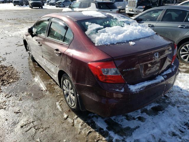 Obraz 2 z 2012 HONDA CIVIC LX 2012 z VIN 19XFB2F57CE339613