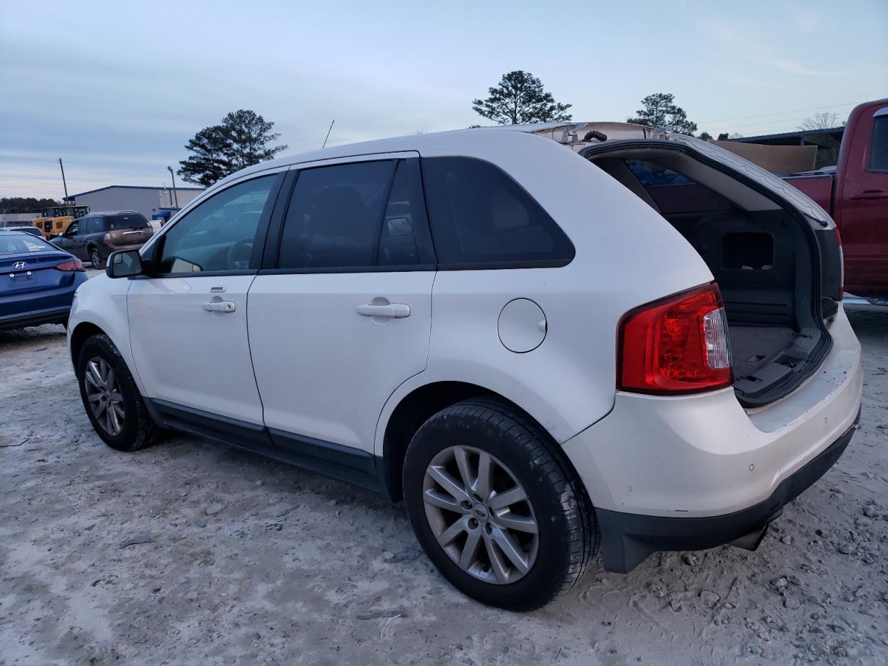 Image 2 of 2012 FORD EDGE SEL 2012 with VIN 2FMDK3J95CBA77259