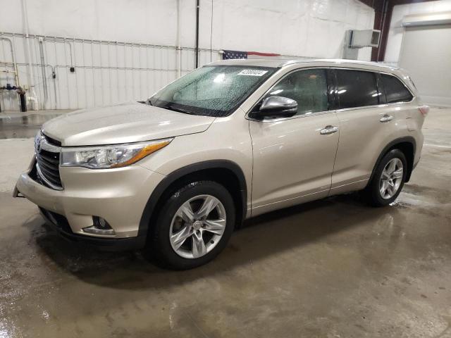 Obraz 1 z 2014 TOYOTA HIGHLANDER LIMITED 2014 z VIN 5TDDKRFH0ES029158