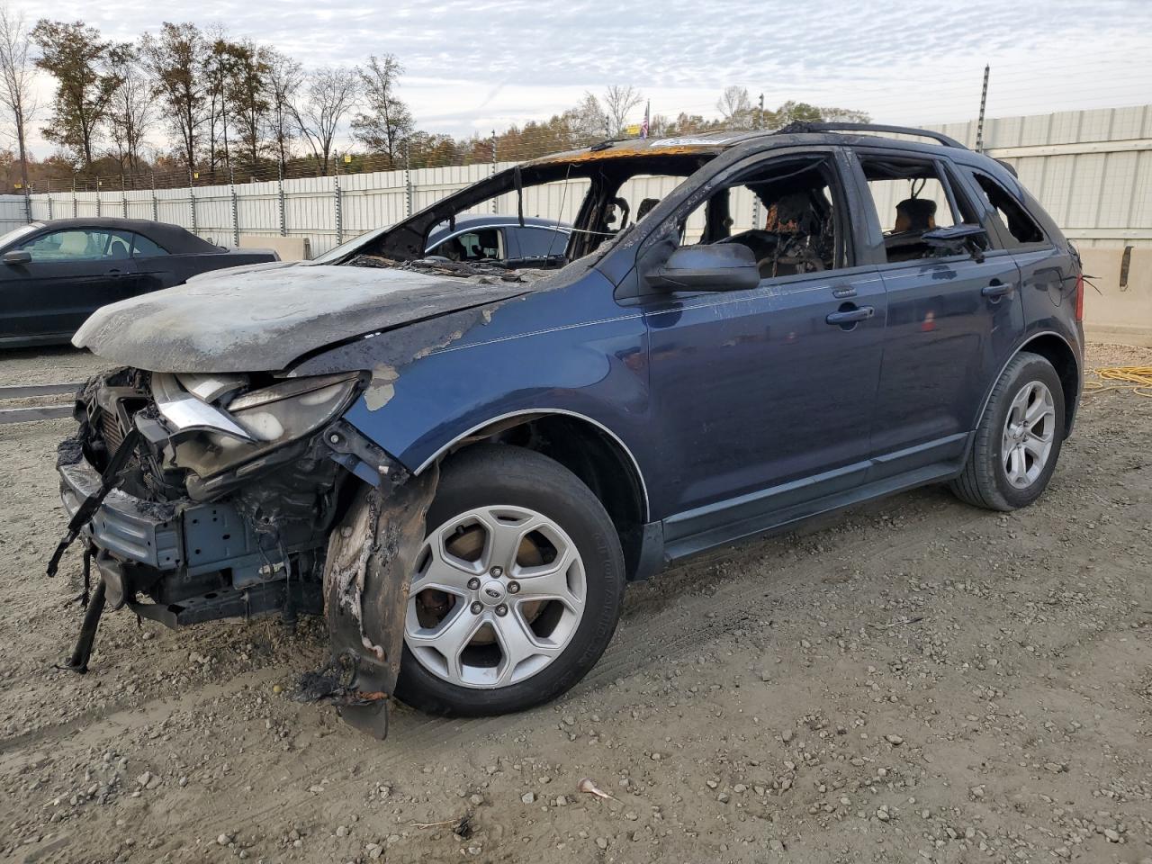 Image 1 of 2012 FORD EDGE SEL 2012 with VIN 2FMDK3J91CBA52262