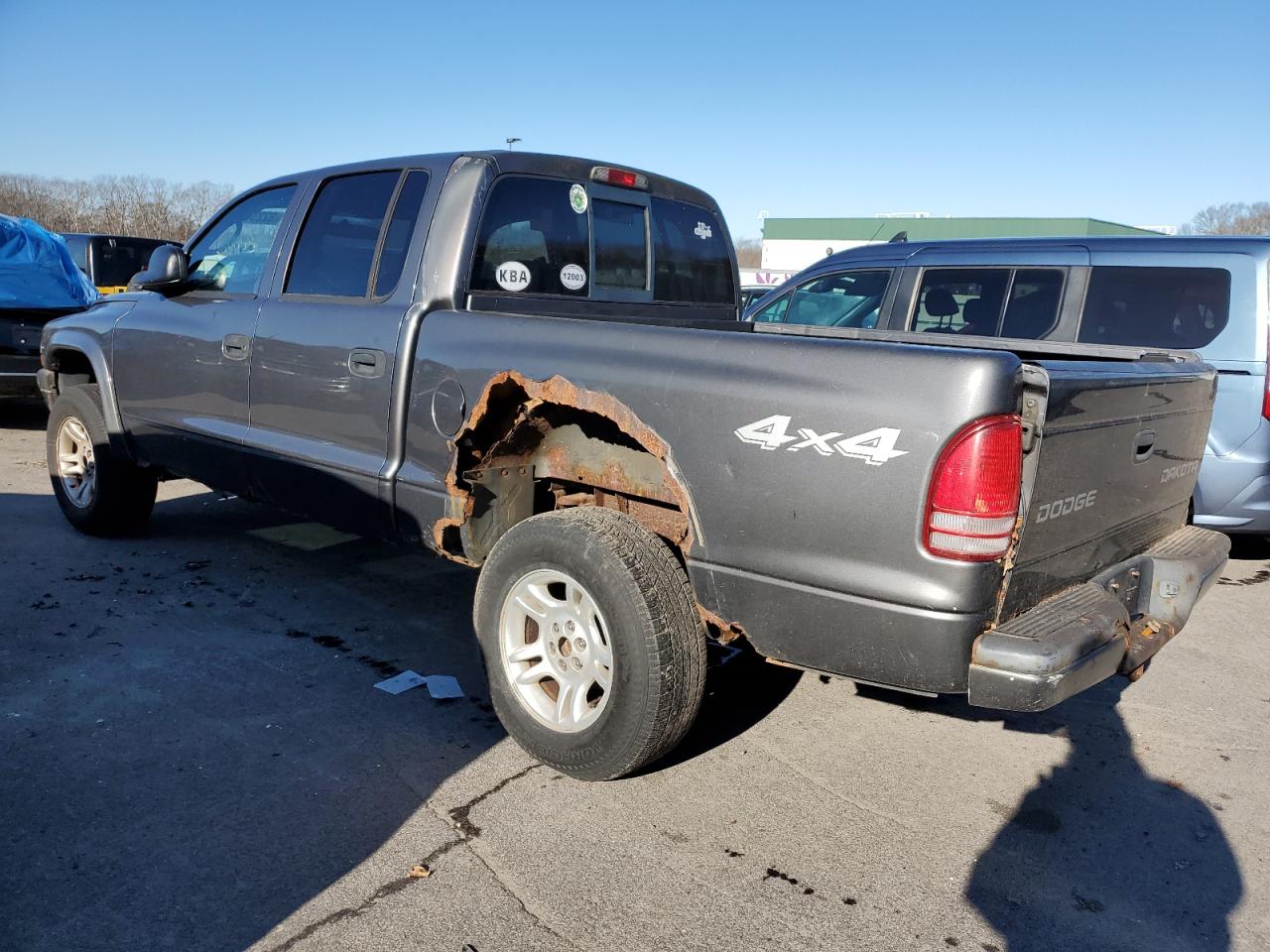 Image 2 of 2003 DODGE DAKOTA QUAD SPORT 2003 with VIN 1D7HG38N73S297153