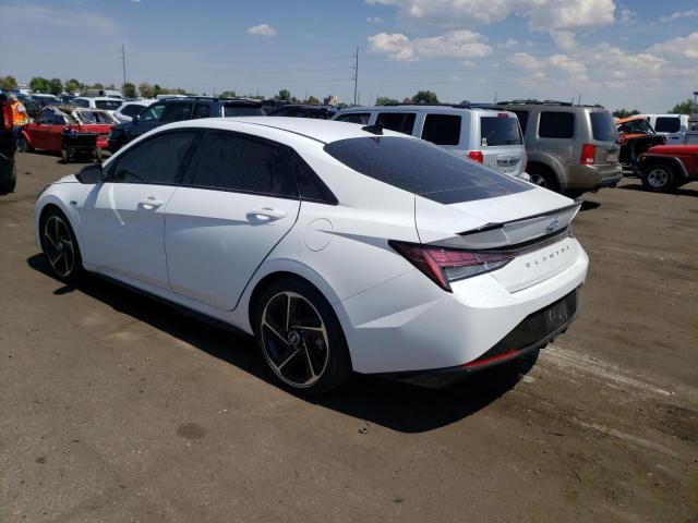 Image 2 of 2021 HYUNDAI ELANTRA N LINE 2021 with VIN KMHLR4AF9MU104641