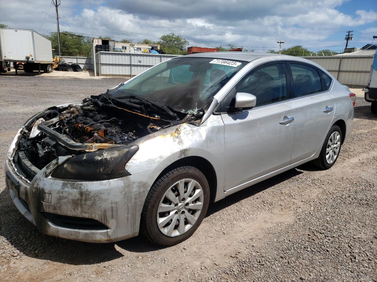 Изображение 1 2014 NISSAN SENTRA S 2014 с VIN 3N1AB7AP6EY339574