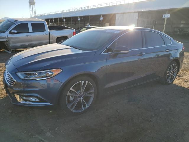 Image 1 of 2018 FORD FUSION TITANIUM/PLATINUM 2018 with VIN 3FA6P0K93JR167719