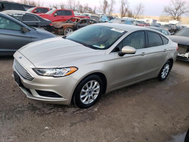 Image 1 of 2017 FORD FUSION S 2017 with VIN 3FA6P0G71HR228390