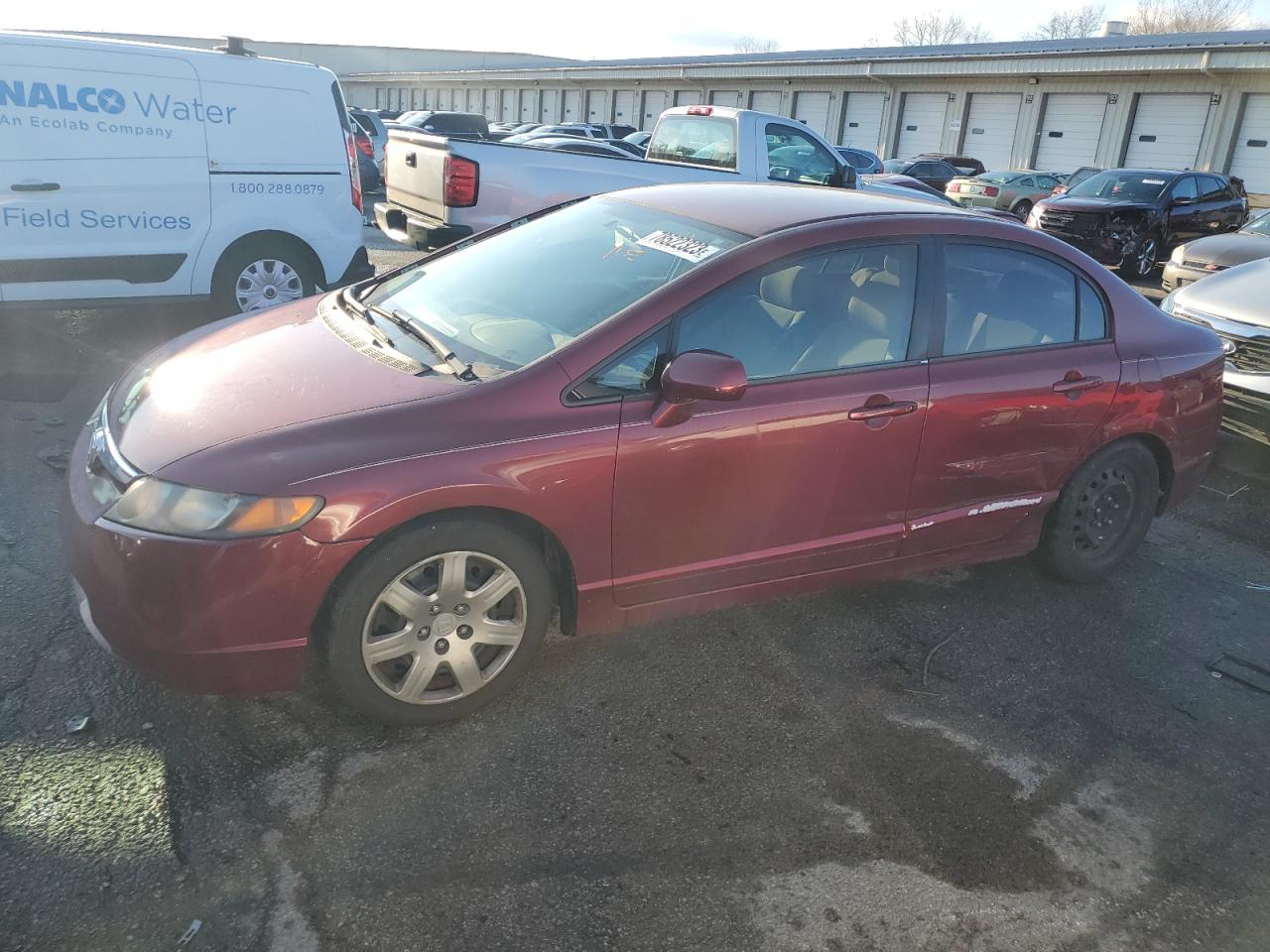 Image 1 of 2006 HONDA CIVIC LX 2006 with VIN 1HGFA165X6L044676