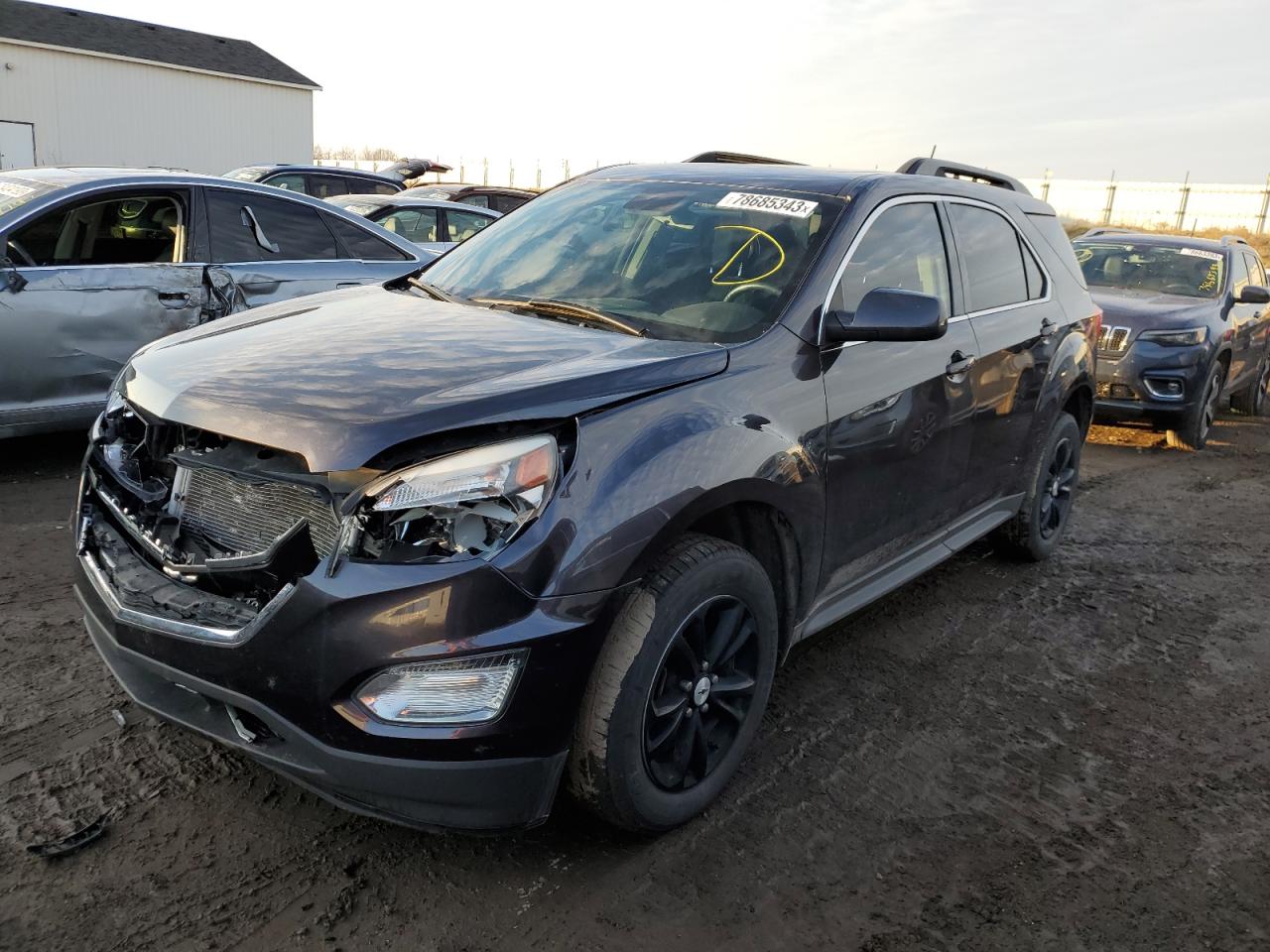 Image 1 of 2016 CHEVROLET EQUINOX LT 2016 with VIN 2GNALCEK5G6352863