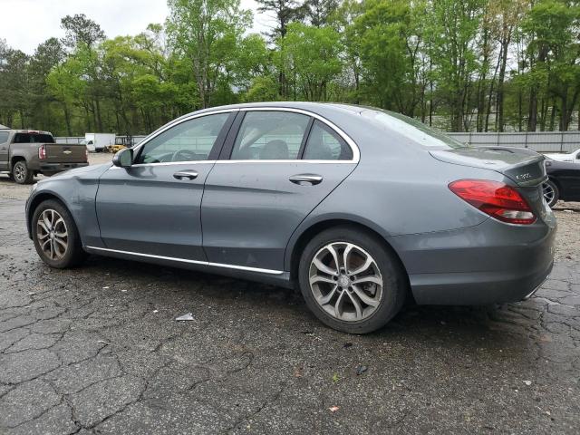 Image 2 of 2017 MERCEDES-BENZ C 300 4MATIC 2017 with VIN 55SWF4KB8HU187420