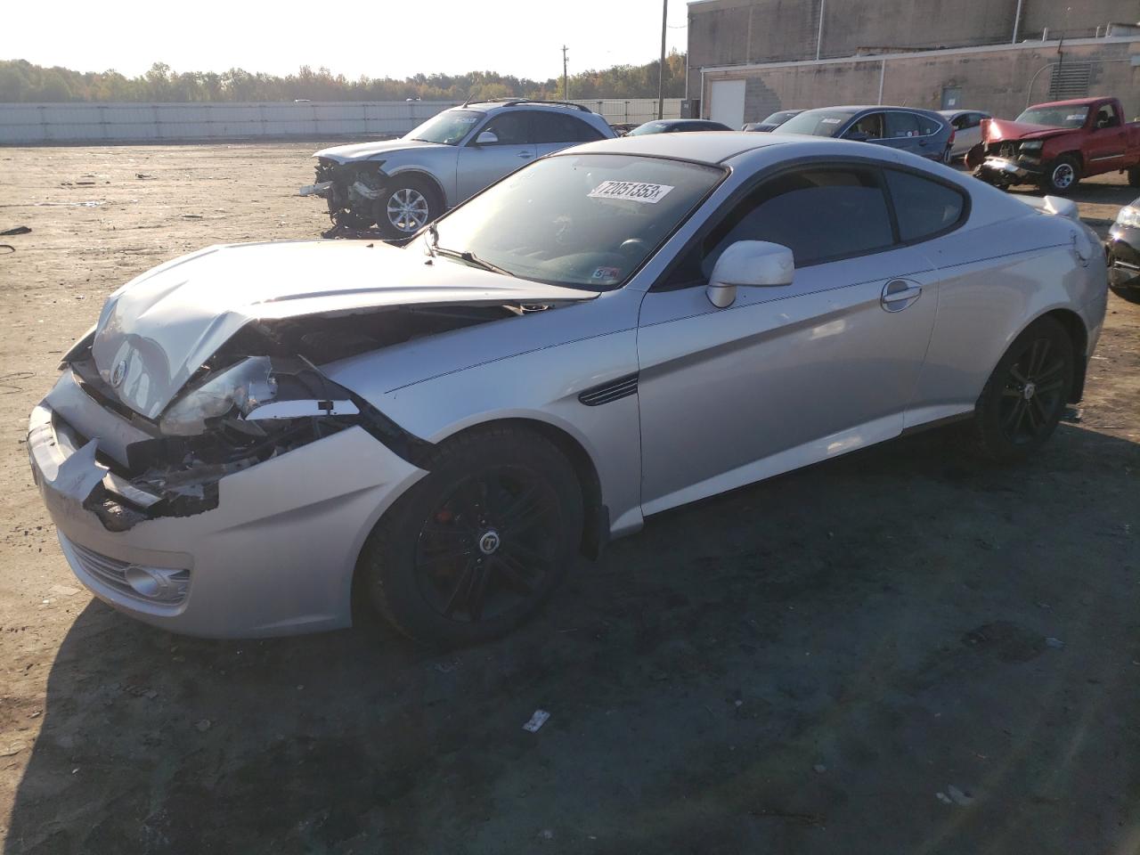 Image 1 of 2008 HYUNDAI TIBURON GS 2008 with VIN KMHHM66D68U291186