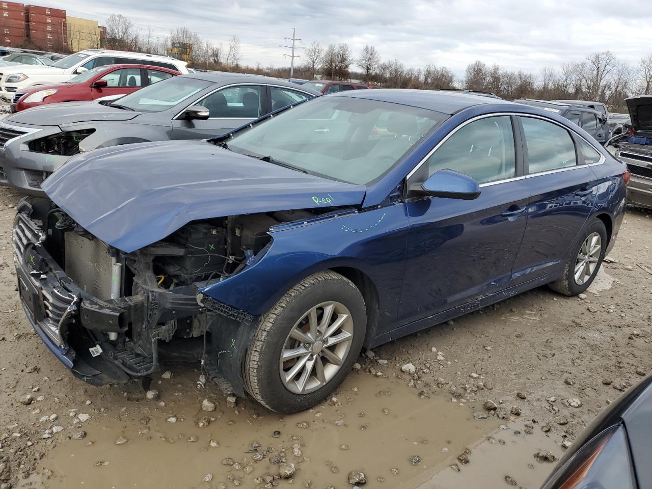 Obraz 1 z 2018 HYUNDAI SONATA SE 2018 z VIN 5NPE24AF1JH623772