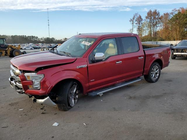 Image 1 of 2017 FORD F150 SUPERCREW 2017 with VIN 1FTEW1EG1HFC78706
