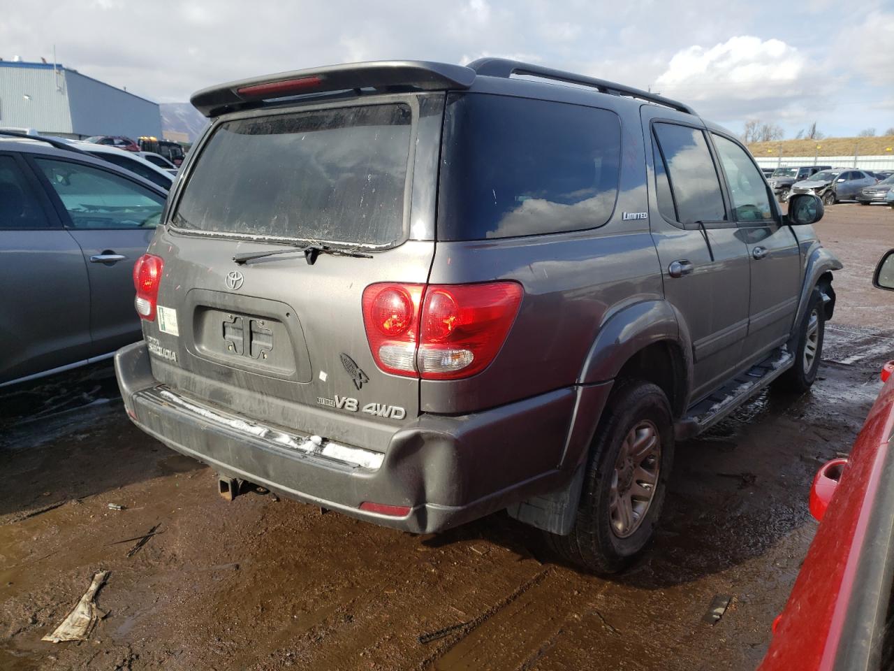 Image 3 of 2005 TOYOTA SEQUOIA LIMITED 2005 with VIN 5TDBT48A75S238307
