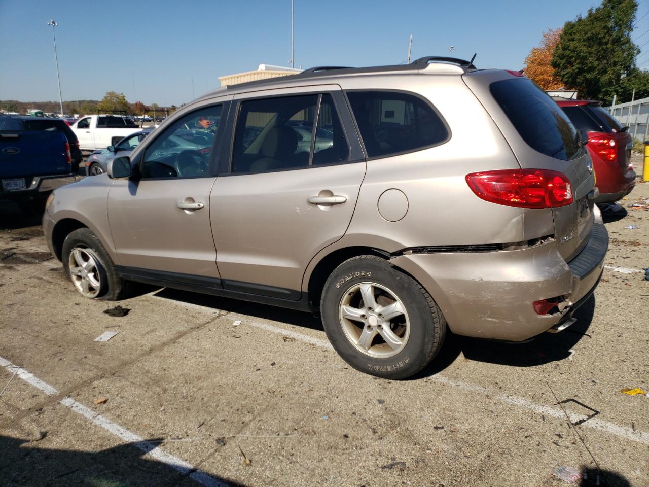 Изображение 2 2007 HYUNDAI SANTA FE GLS 2007 с VIN 5NMSG13D37H067307