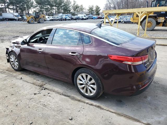 Image 2 of 2018 KIA OPTIMA EX 2018 with VIN 5XXGU4L30JG224983