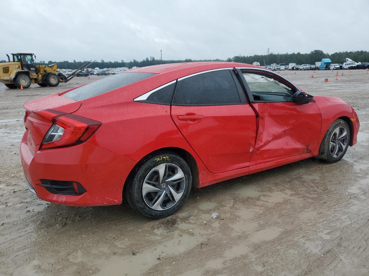 Image 3 of 2021 HONDA CIVIC LX 2021 with VIN 2HGFC2F69MH556982