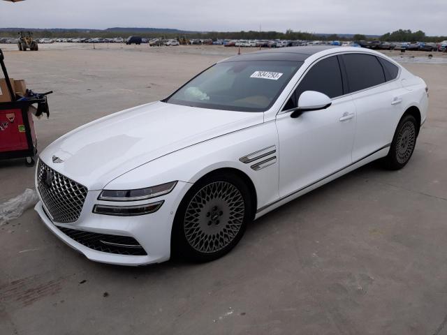 Image 1 of 2022 GENESIS G80 BASE 2022 with VIN KMTGB4SC8NU094332