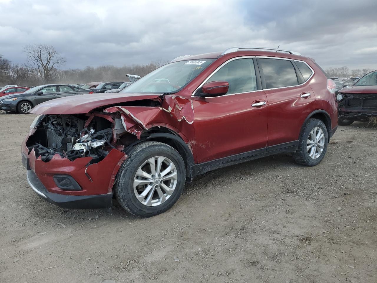 Image 1 of 2016 NISSAN ROGUE S 2016 with VIN KNMAT2MV8GP651357