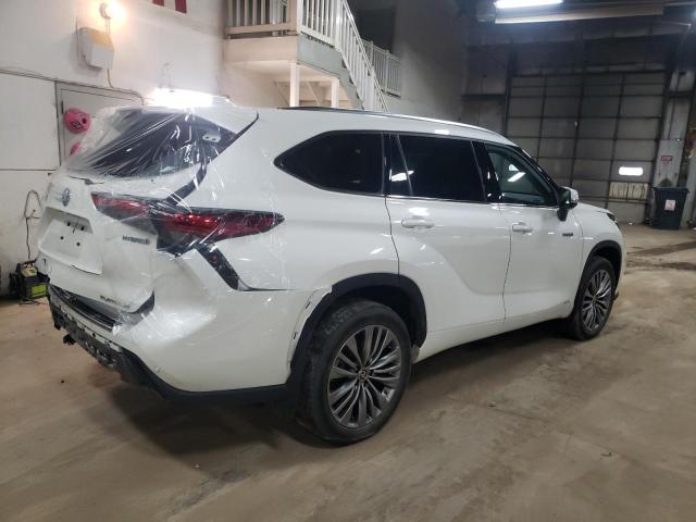 Image 3 of 2021 TOYOTA HIGHLANDER HYBRID PLATINUM 2021 with VIN 5TDEBRCH0MS022041