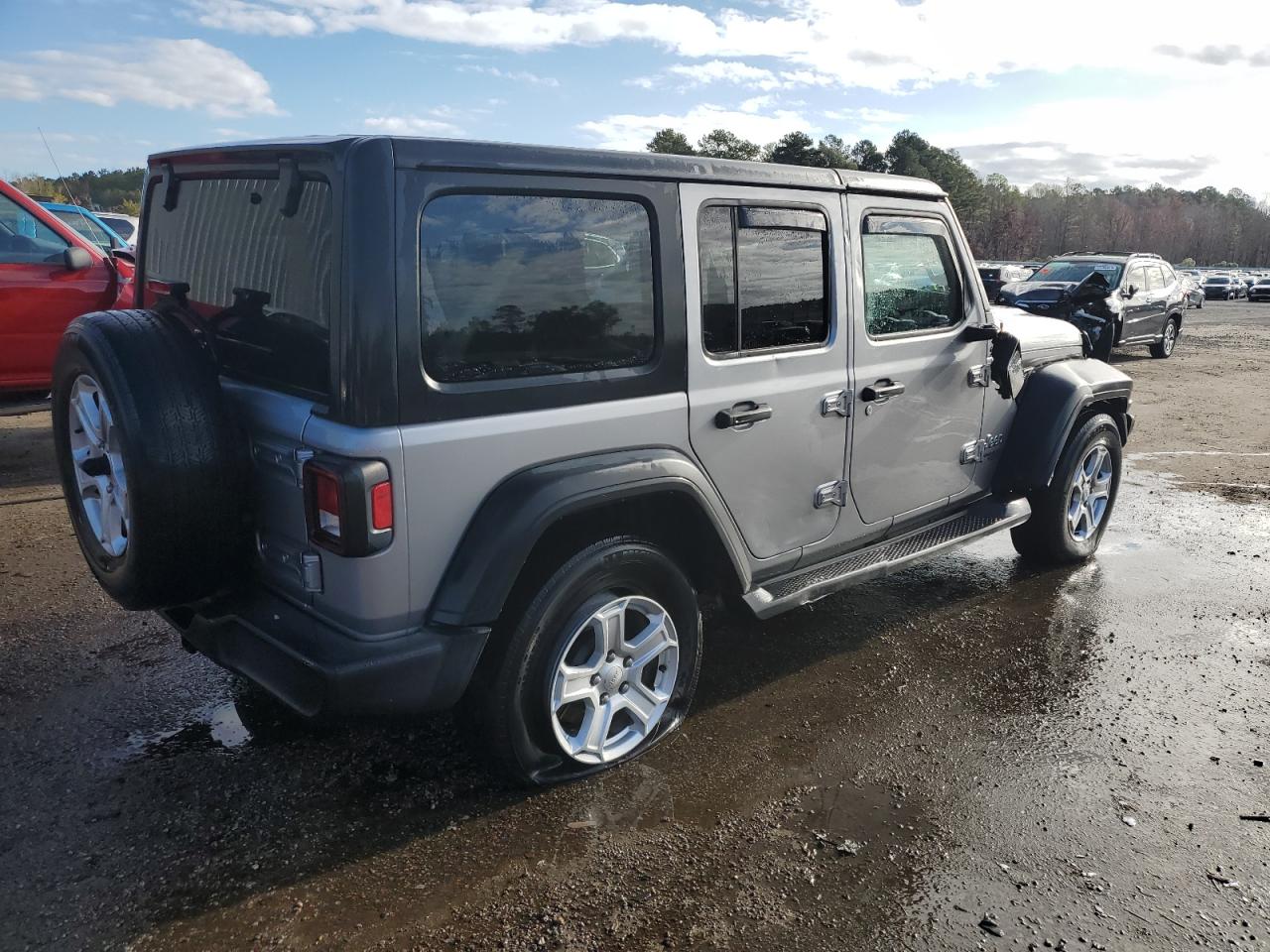 Obraz 3 z 2019 JEEP WRANGLER UNLIMITED SPORT 2019 z VIN 1C4HJXDG6KW641637