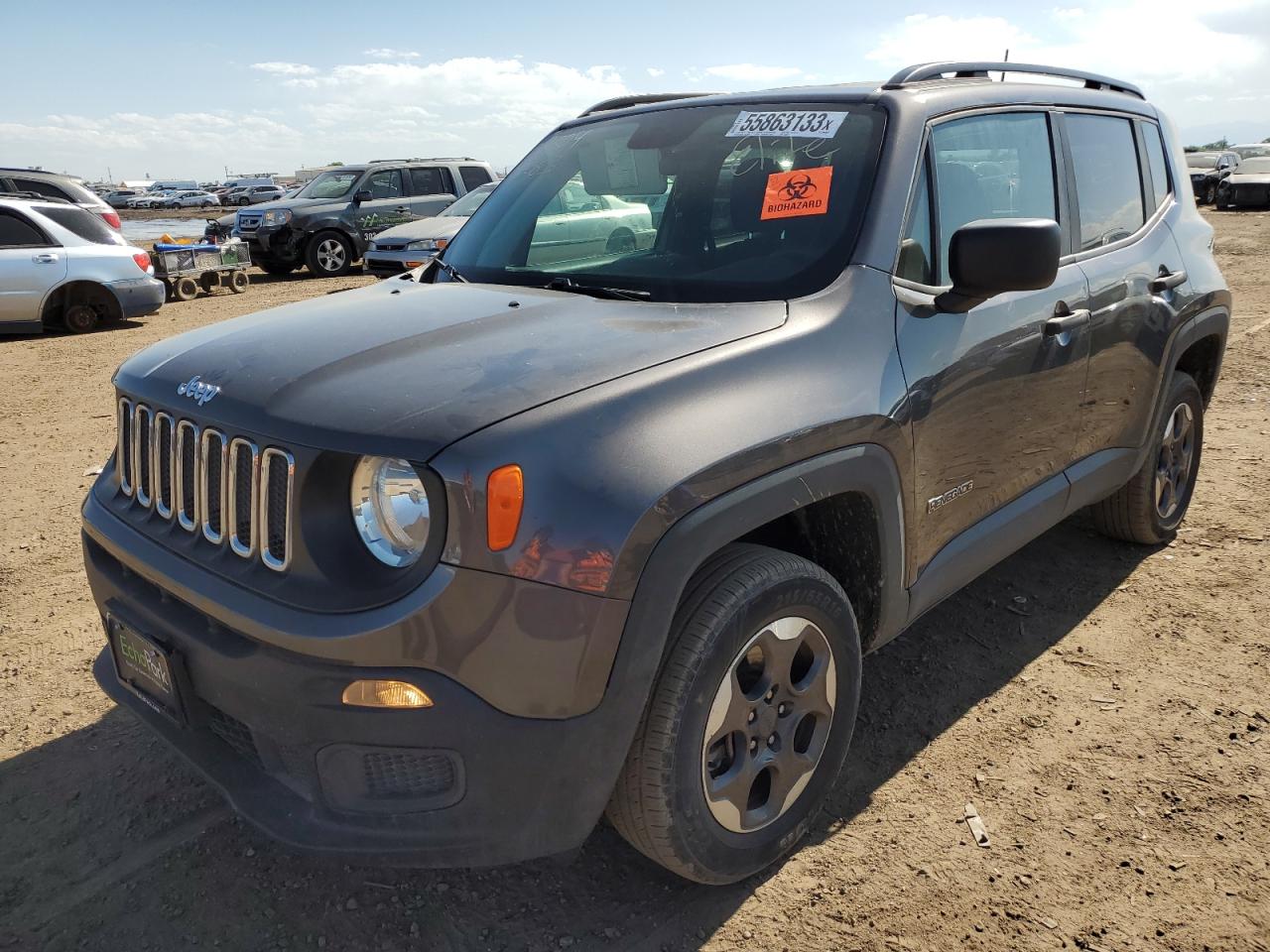 Image 1 of 2018 JEEP RENEGADE S 2018 with VIN ZACCJBAB2JPH28307