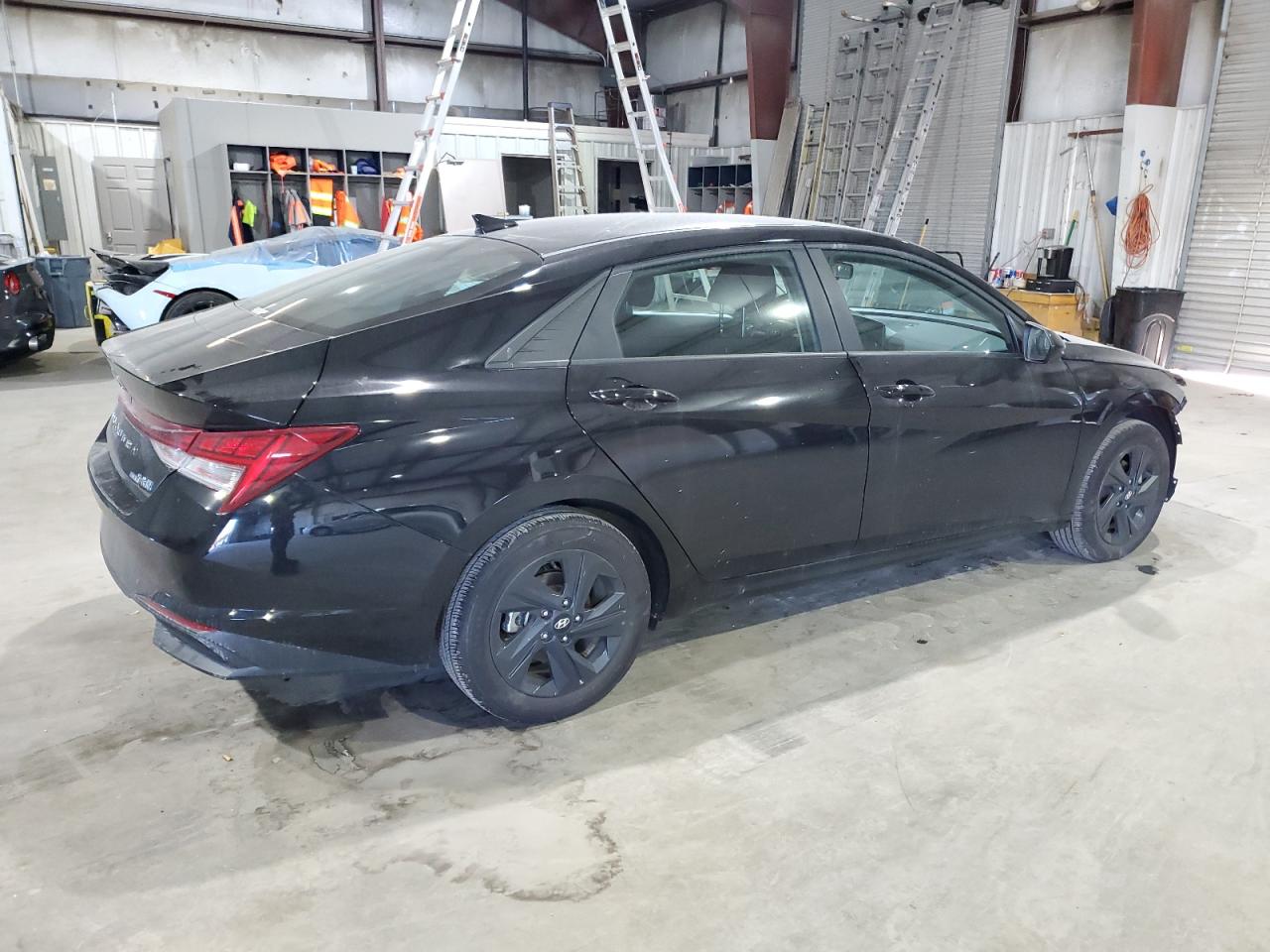 Image 3 of 2023 HYUNDAI ELANTRA BLUE 2023 with VIN KMHLM4AJ0PU037788