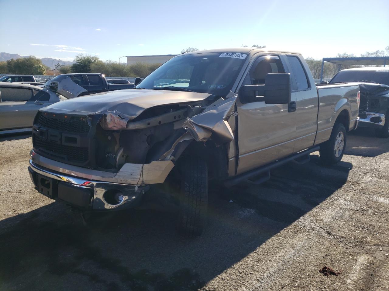 Image 1 of 2013 FORD F150 SUPER CAB 2013 with VIN 1FTEX1EMXDFC16458