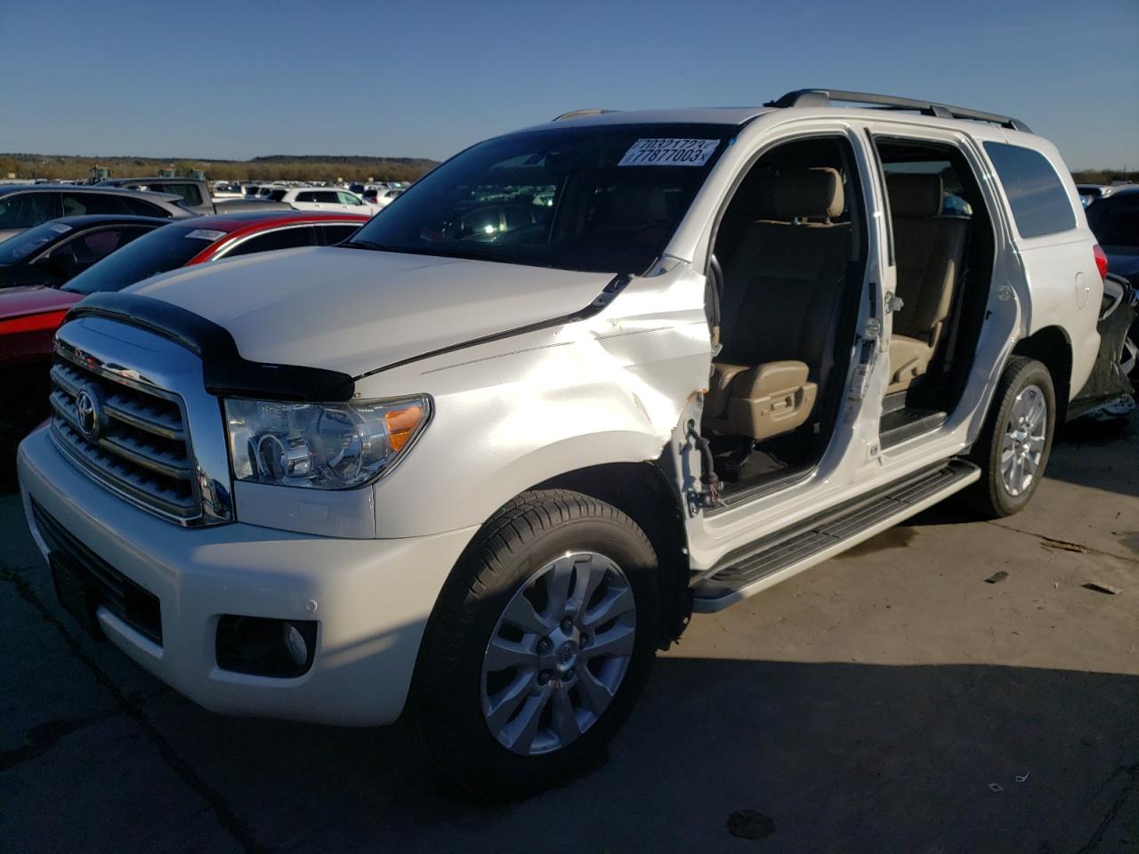 Image 1 of 2015 TOYOTA SEQUOIA PLATINUM 2015 with VIN 5TDDW5G13FS121588