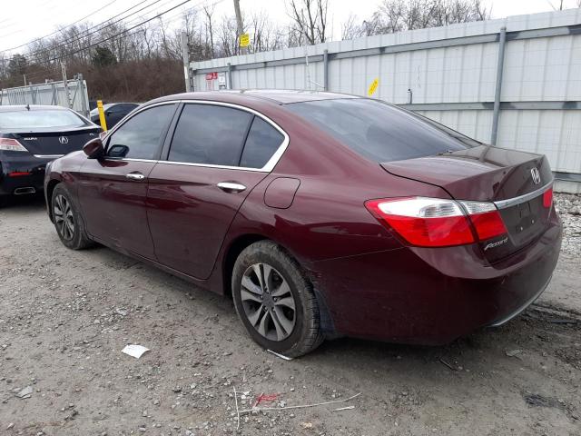 Image 2 of 2015 HONDA ACCORD LX 2015 with VIN 1HGCR2F36FA201003