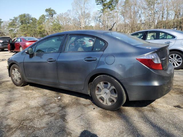 Image 2 of 2012 HONDA CIVIC HYBRID L 2012 with VIN JHMFB4F30CS006675