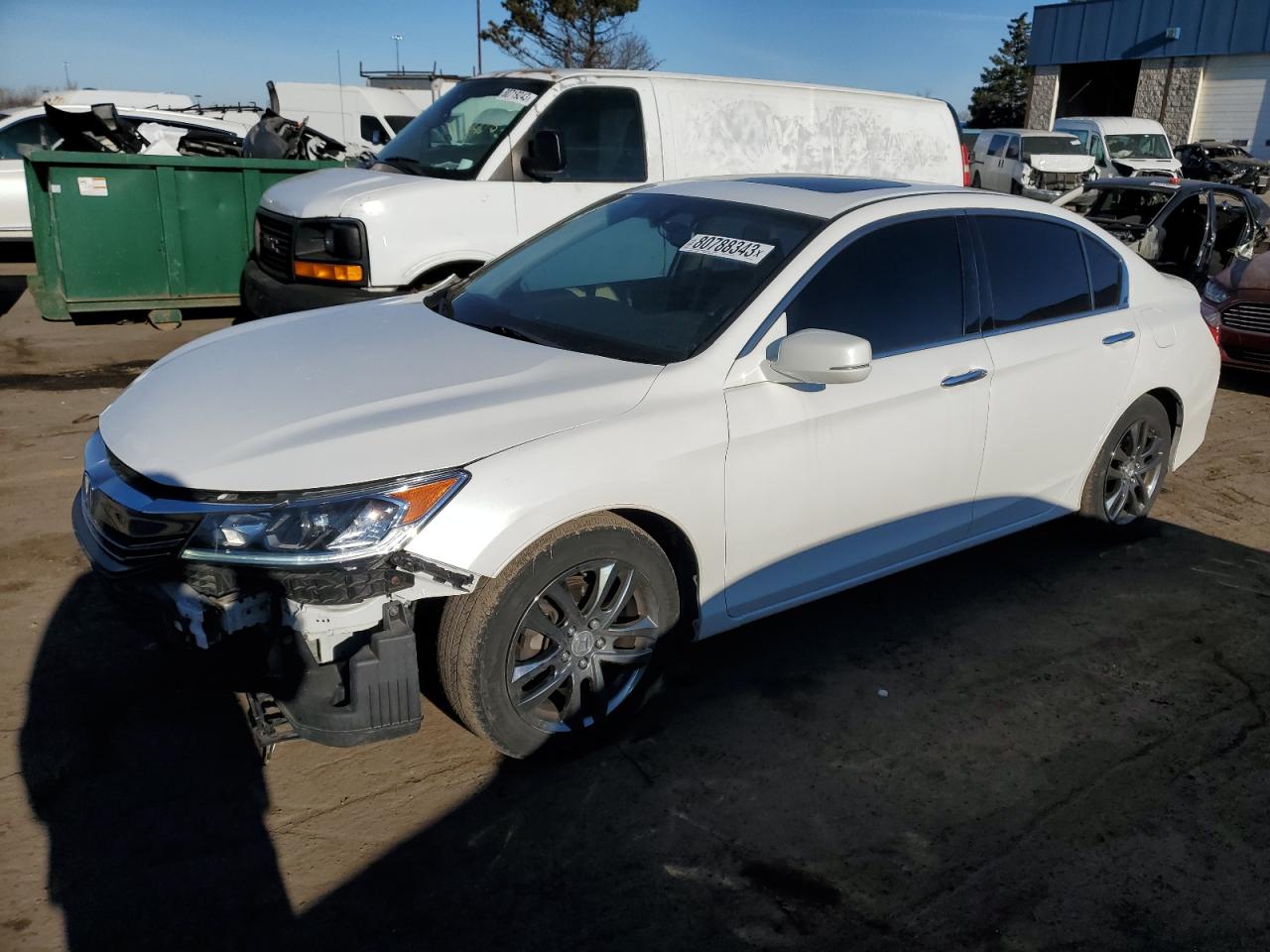 Изображение 1 2016 HONDA ACCORD EXL 2016 с VIN 1HGCR3F89GA018309