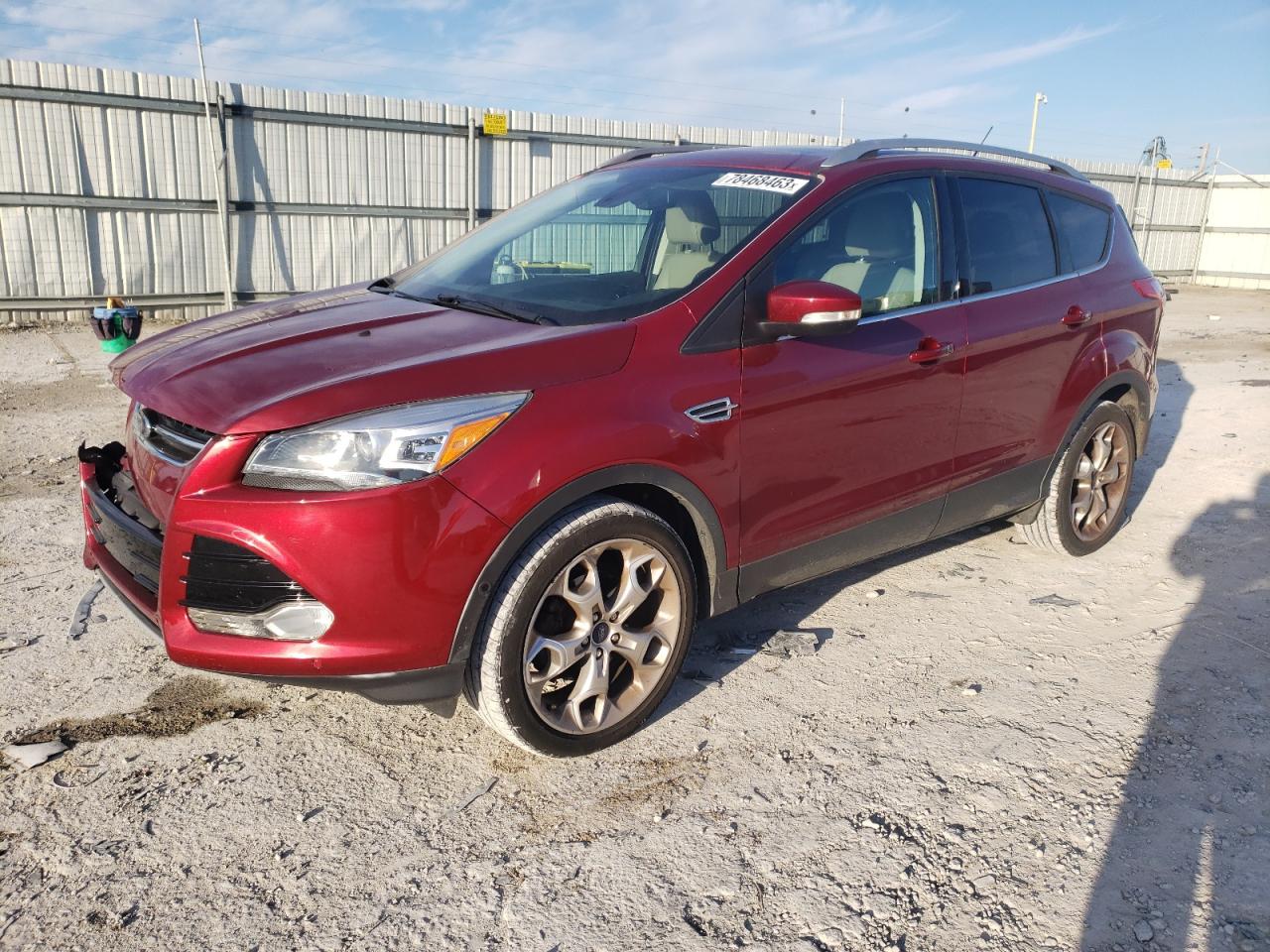 Image 1 of 2014 FORD ESCAPE TITANIUM 2014 with VIN 1FMCU0JX7EUB95779