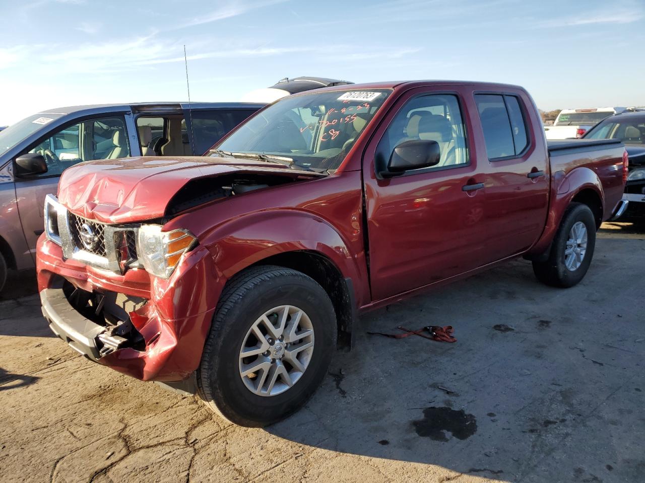 Изображение 1 2021 NISSAN FRONTIER S 2021 с VIN 1N6ED0EA9MN720155